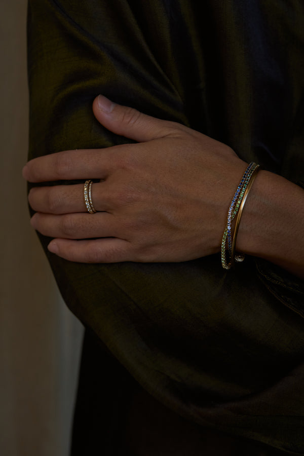 Pavé Desert Diamond Eternity Ring