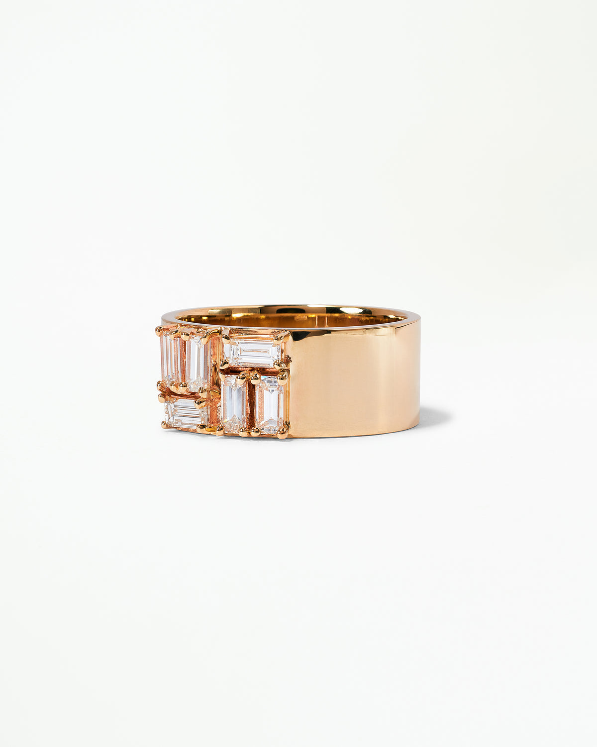 Baguette Cut Diamond Menhir Ring No. 20