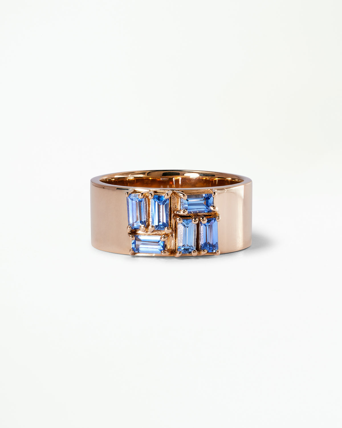 Baguette Cut Sapphire Menhir Ring No. 2