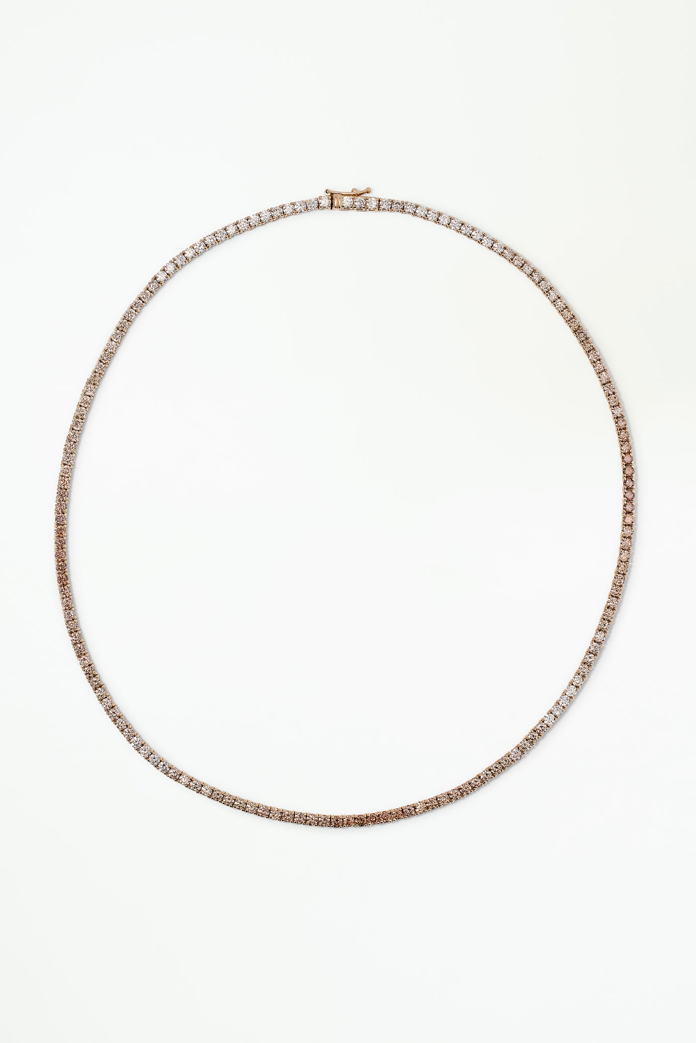 One of a Kind Desert Diamond Tennis Necklace