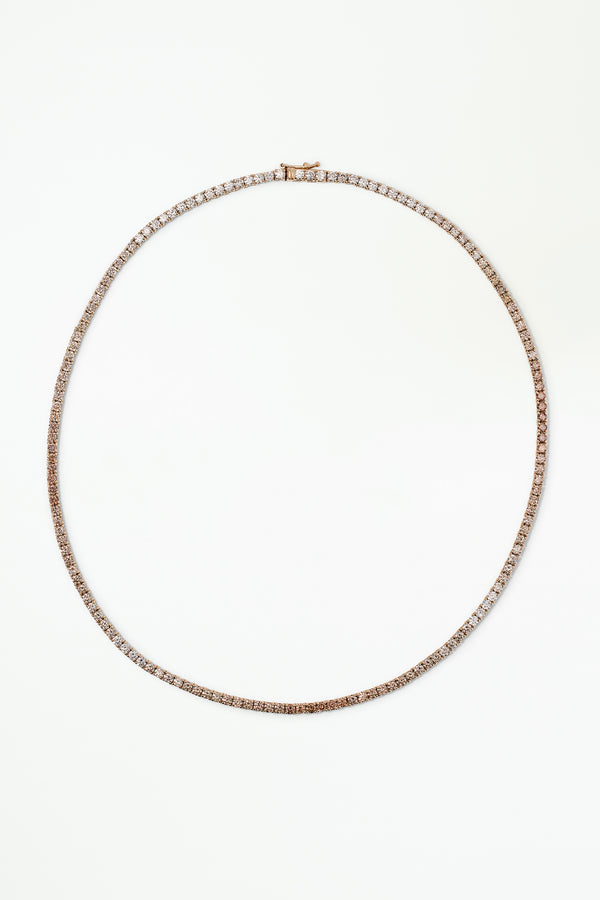 One of a Kind Desert Diamond Tennis Necklace