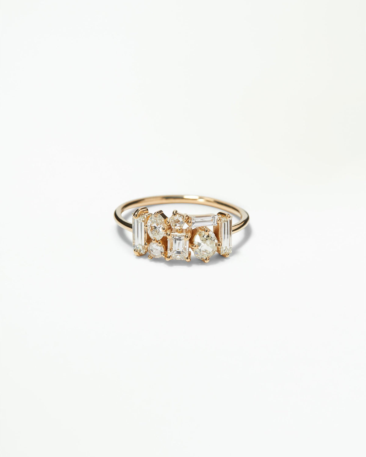 Diamond Mosaic Ring No. 10