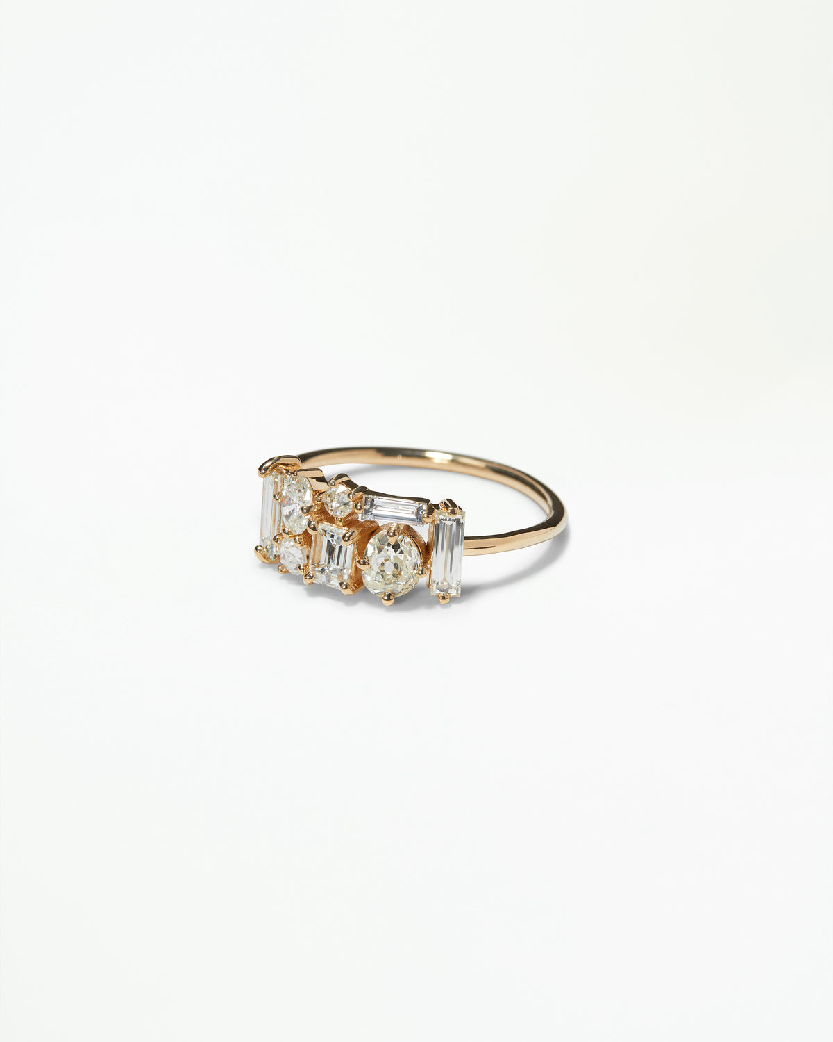Diamond Mosaic Ring No. 10