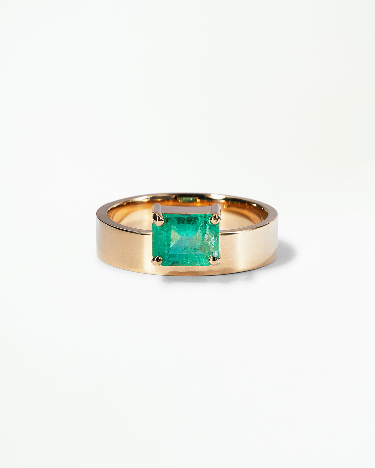 Emerald Monolith Ring No. 2
