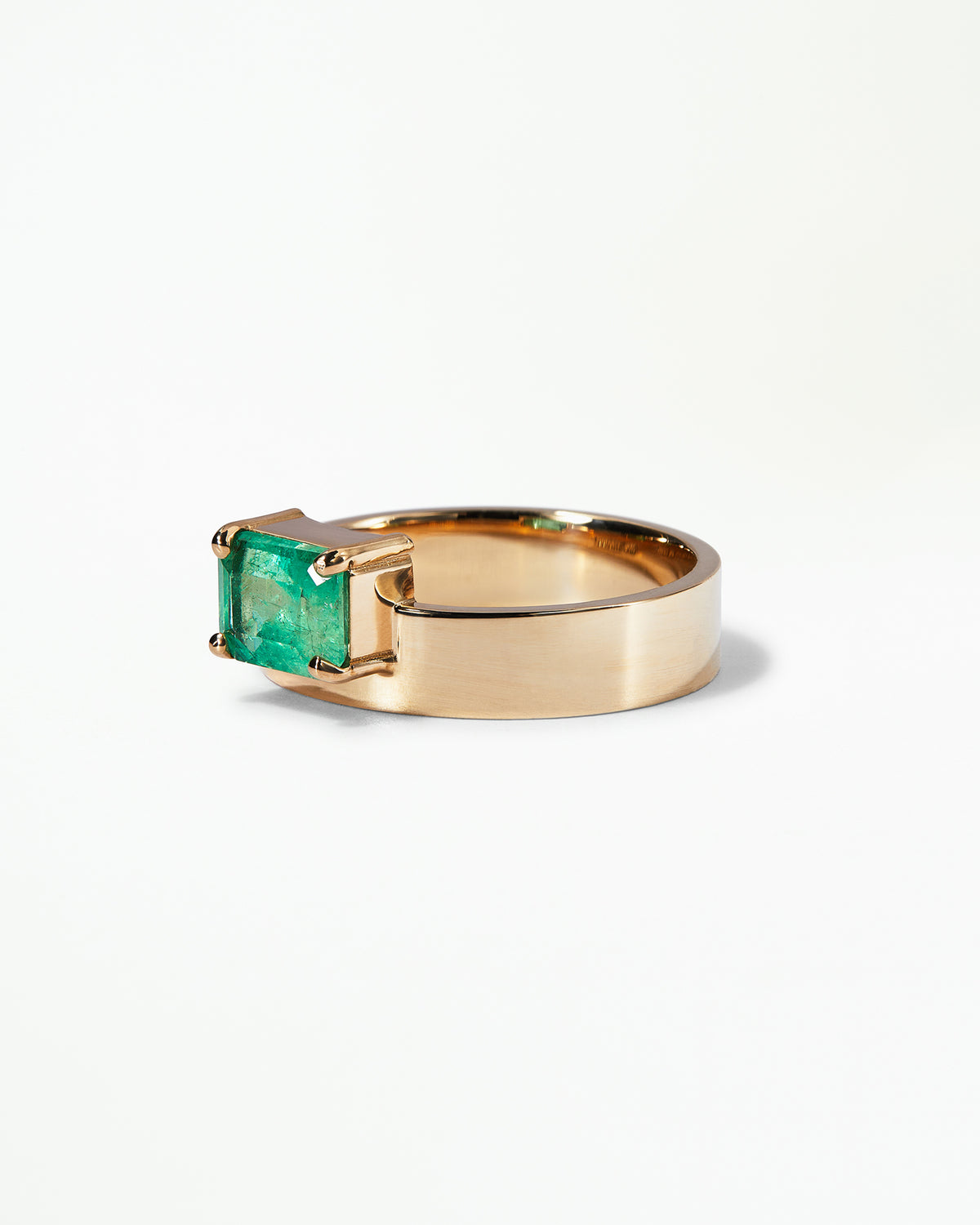 Emerald Monolith Ring No. 2
