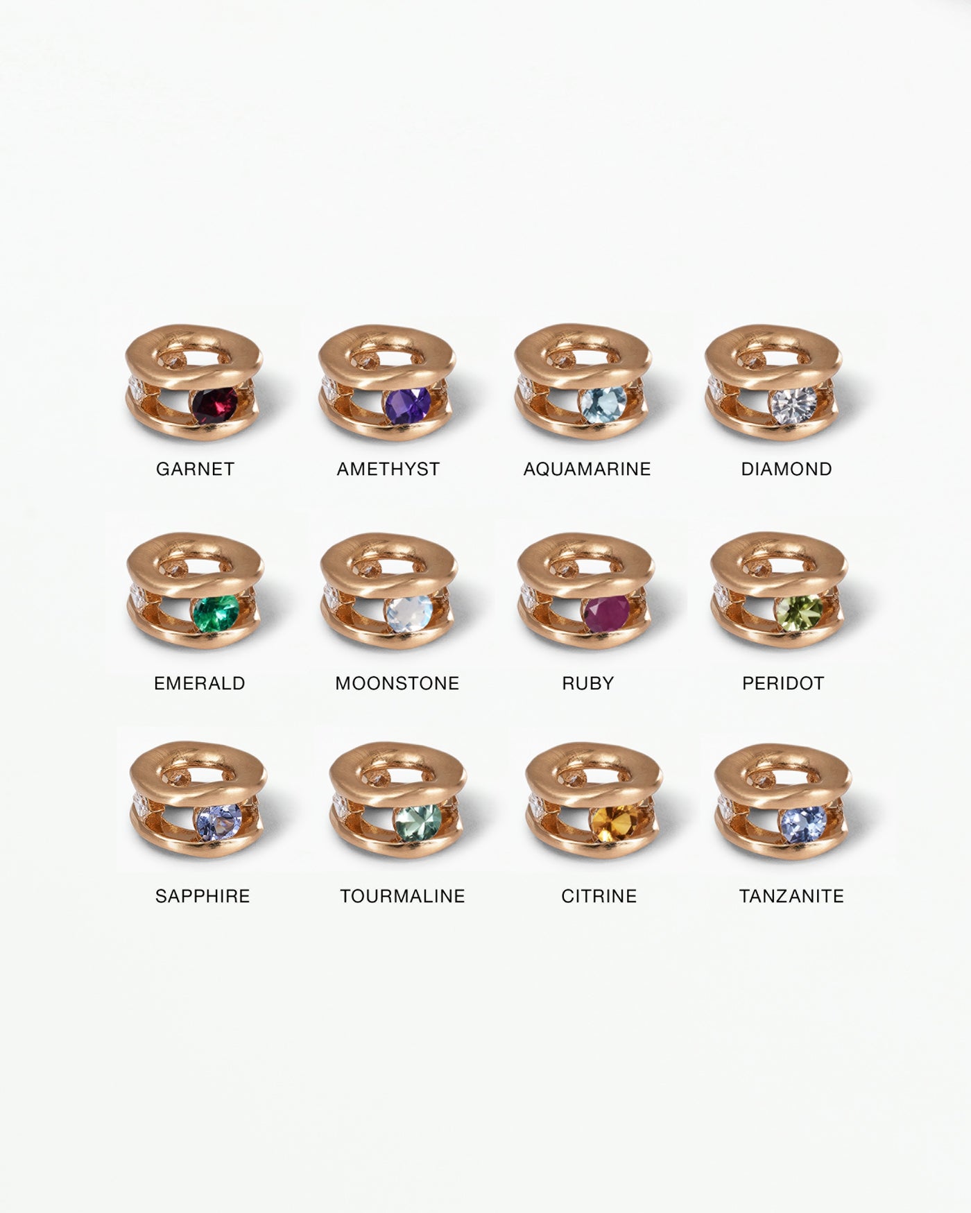 Birthstone Float Charm