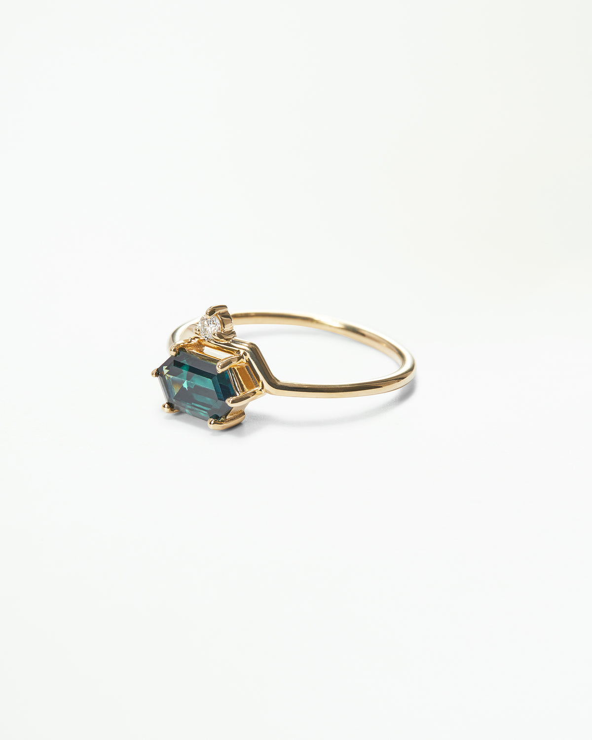 Nestled Hexagon Ring