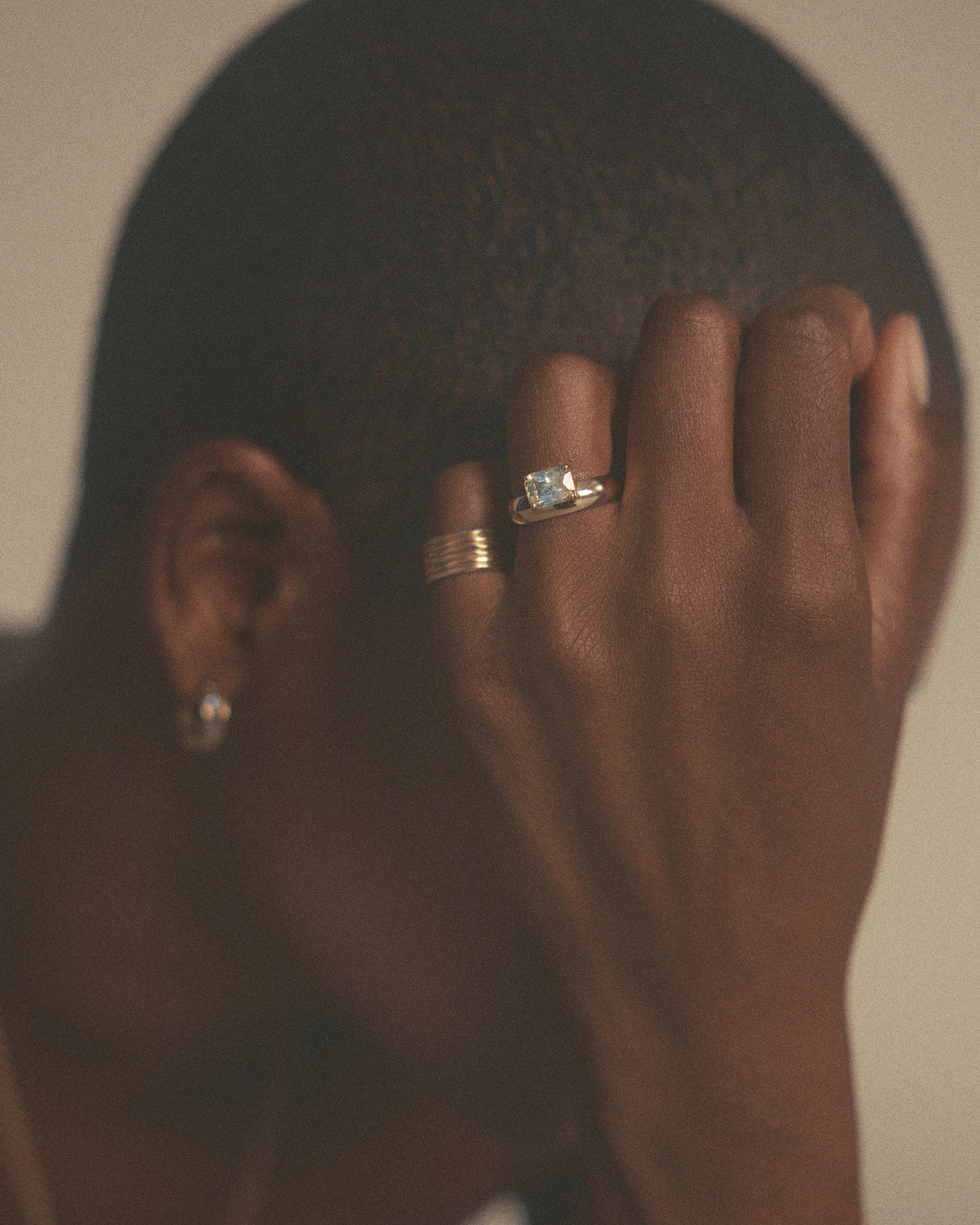 Sapphire Dome Monolith Ring