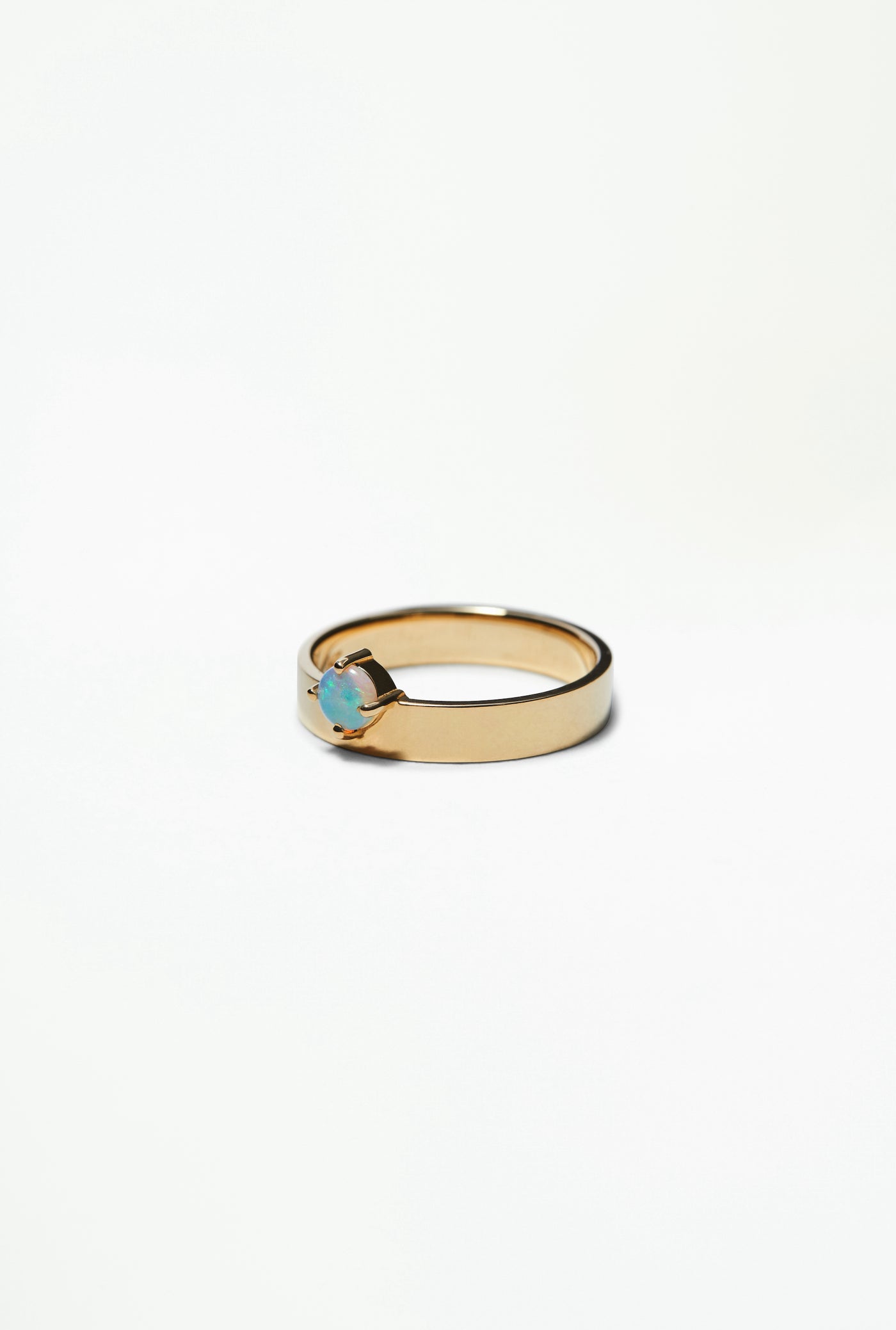 Small Opal Monolith Ring