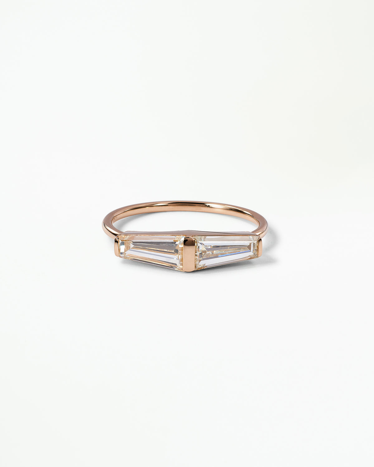 Tapered Baguette Cut Diamond Mosaic Ring No. 41