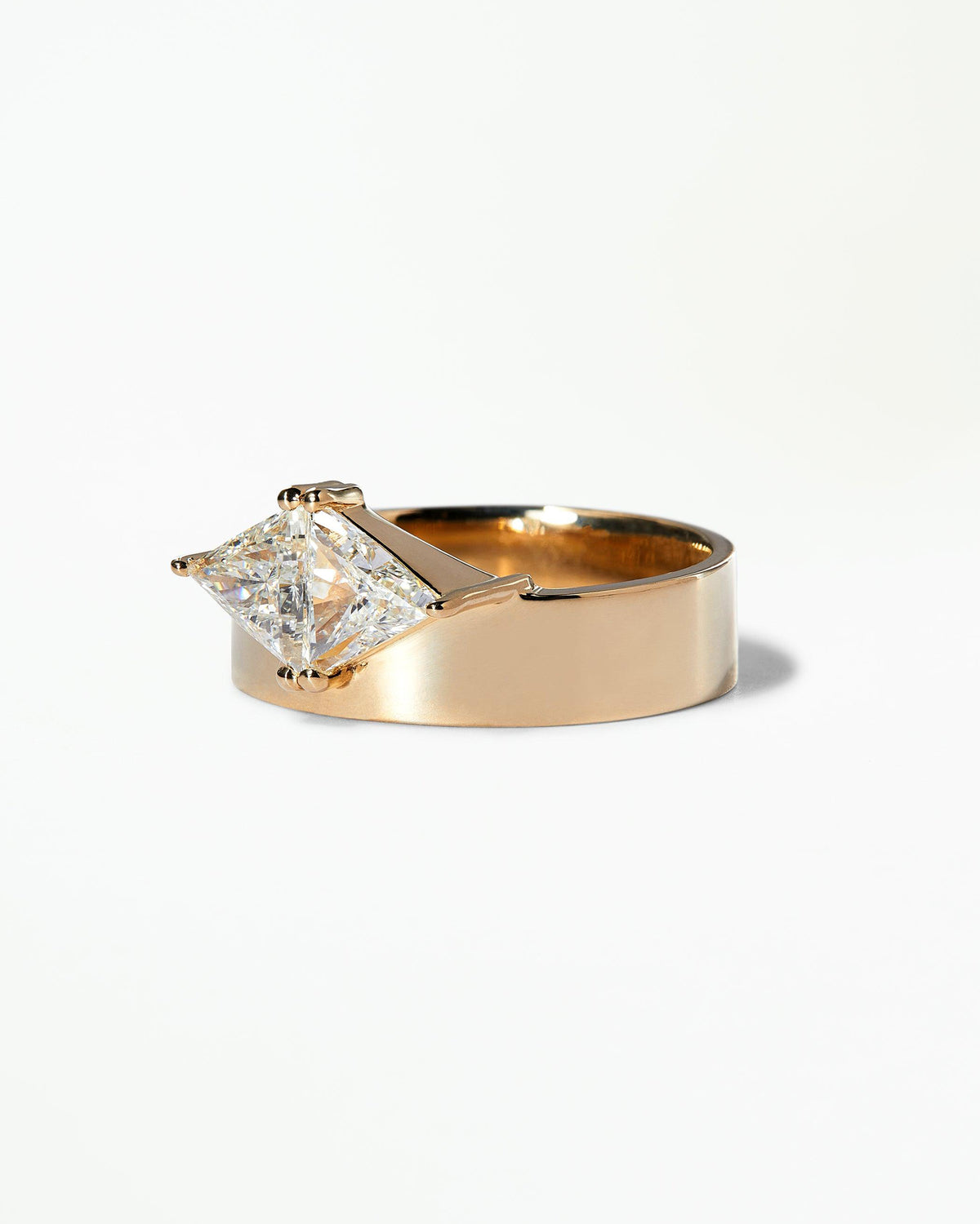 Trillion Cut Diamond Bricolage Ring No. 7