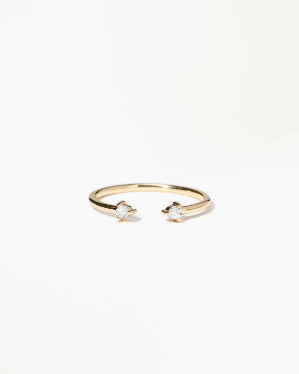 Two-Step Diamond Ring