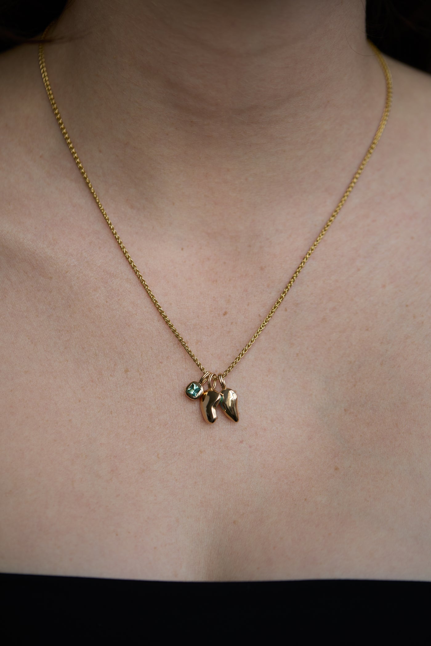 One of a Kind Borealis Opal Pendants No. 42 & No. 43