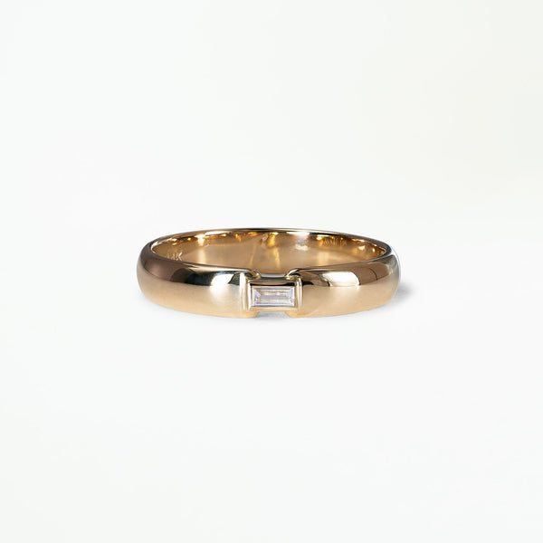 Baguette Cut Diamond Bridge Band