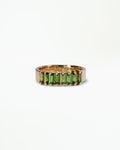 Baguette Cut Tourmaline Band