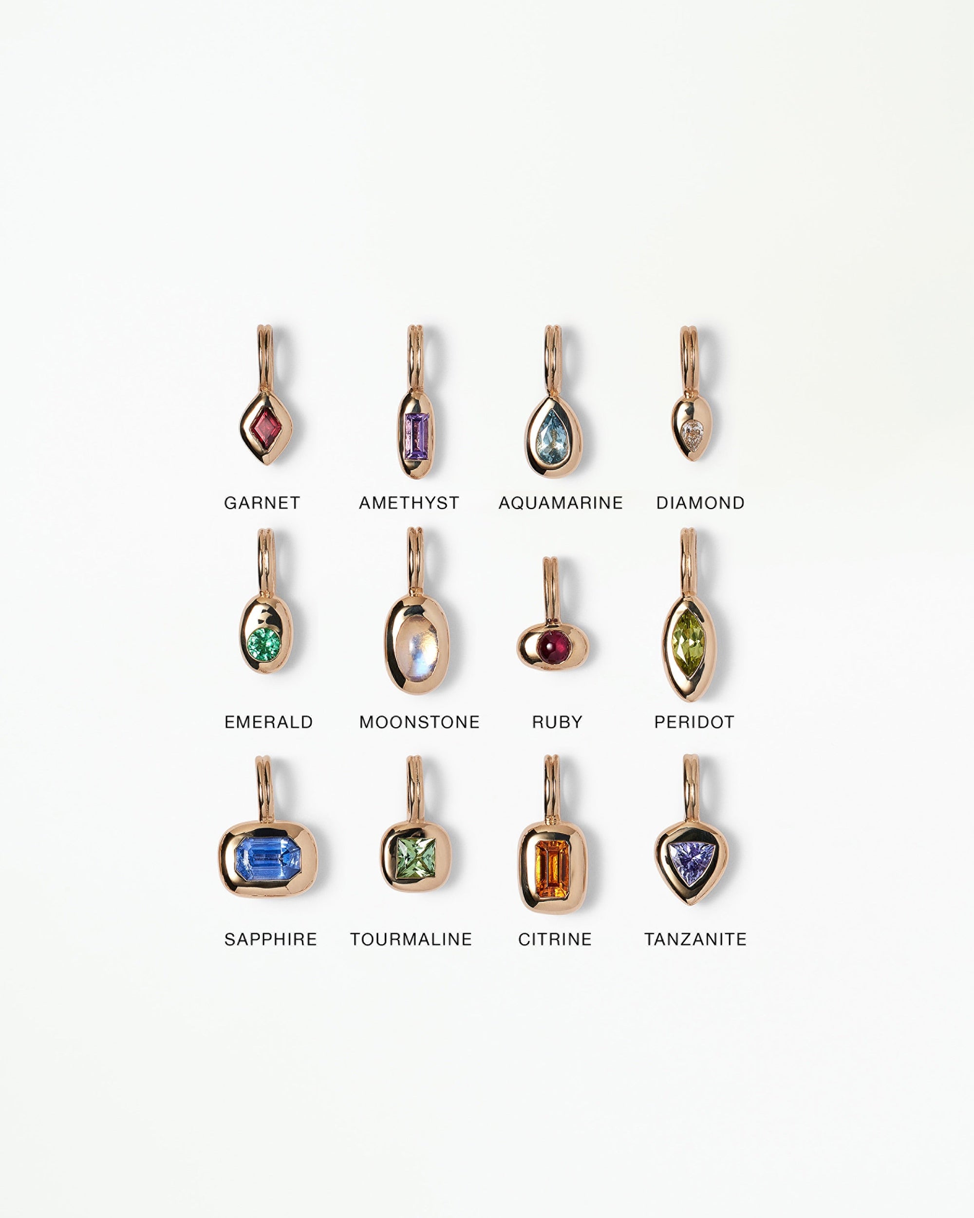 Birthstone Tempo Pendants