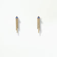 Blue Sapphire Mist Earring