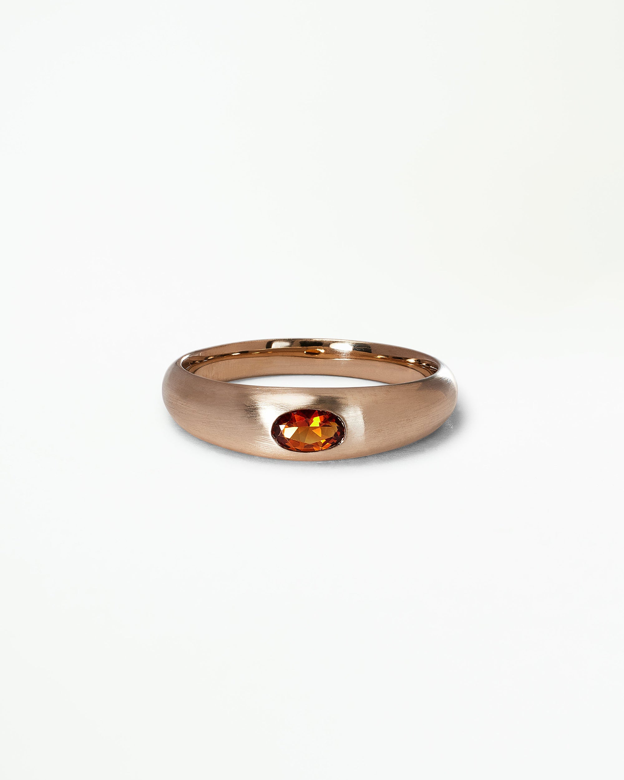 Citrine Soft Signet Ring