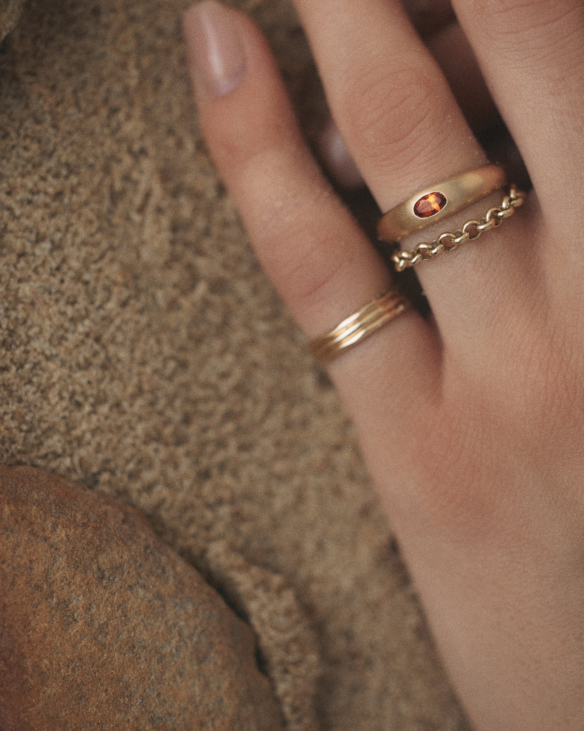 Citrine Soft Signet Ring – WWAKE