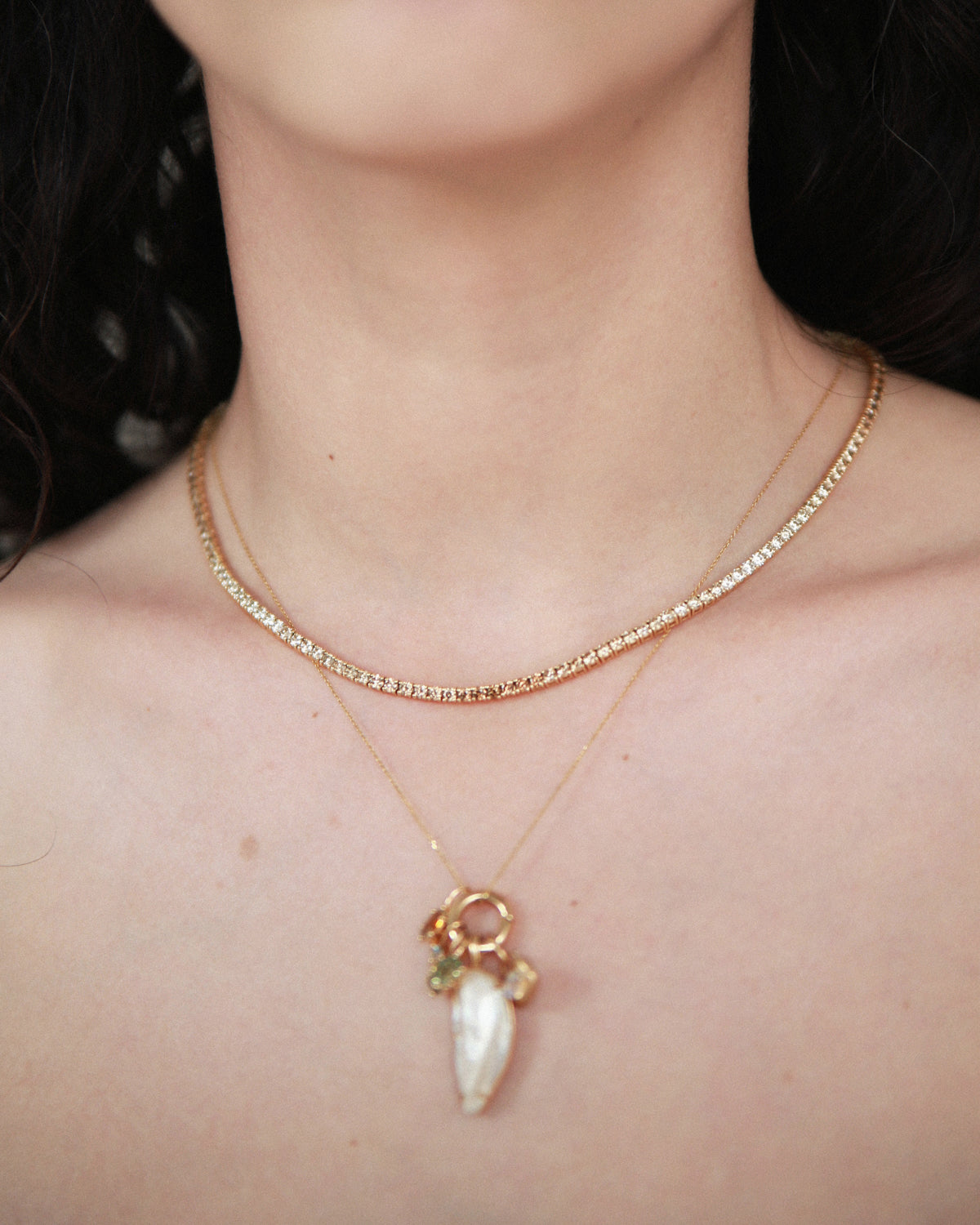 Desert Diamond Tennis Necklace