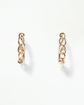 Diamond Night Wind Hoop Earring