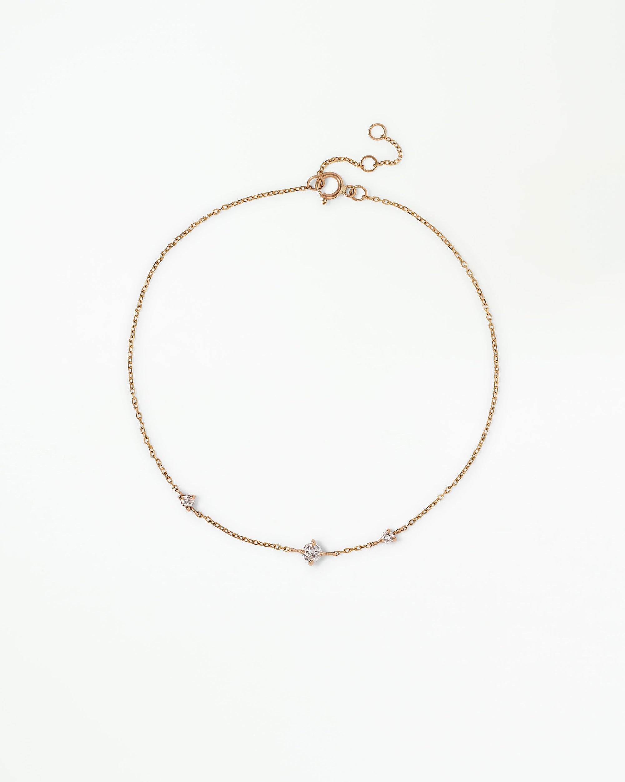 Diamond Three-Step Bracelet