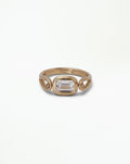Emerald Cut Diamond Tempo Ring