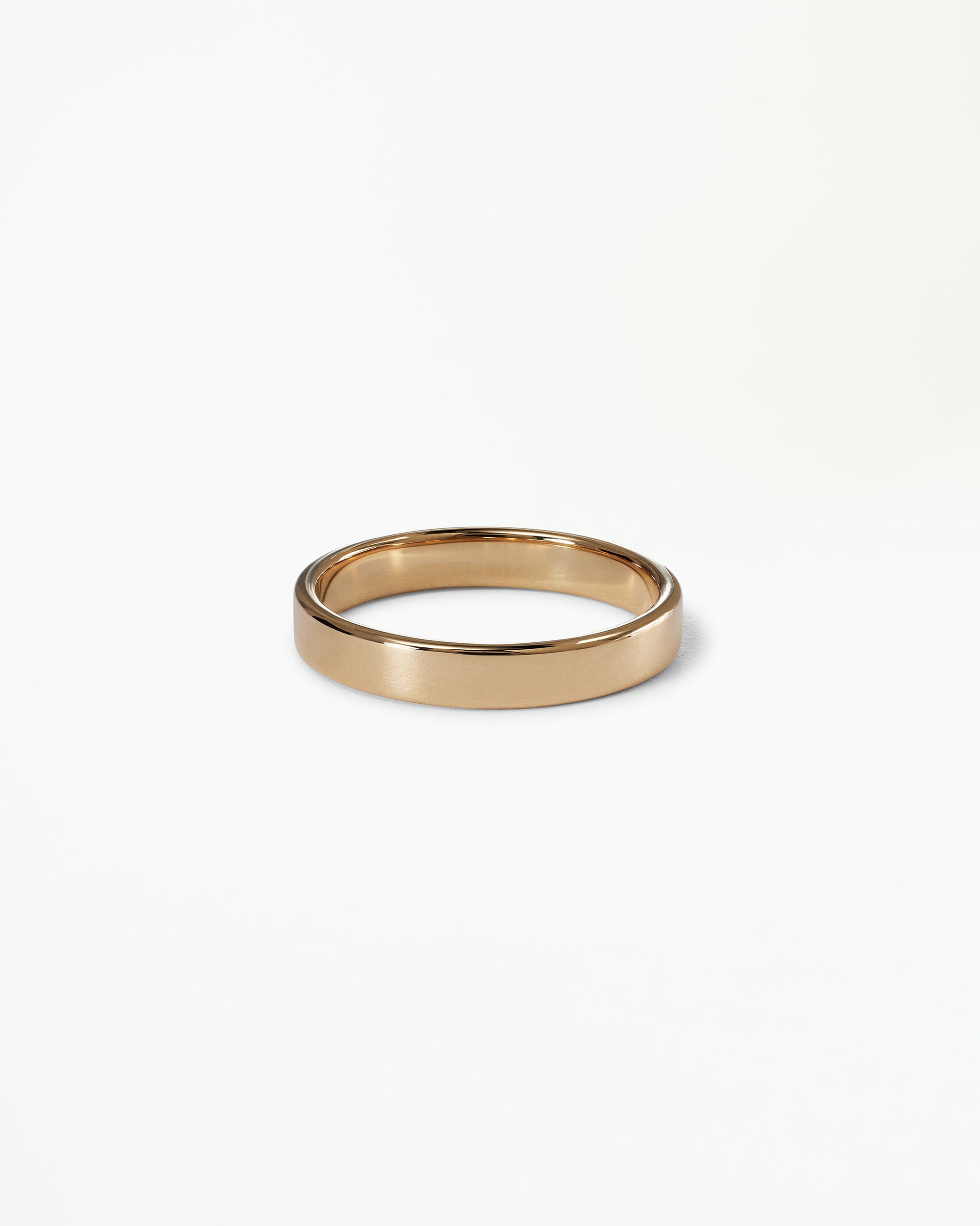 Flat Wedding Band, 3mm