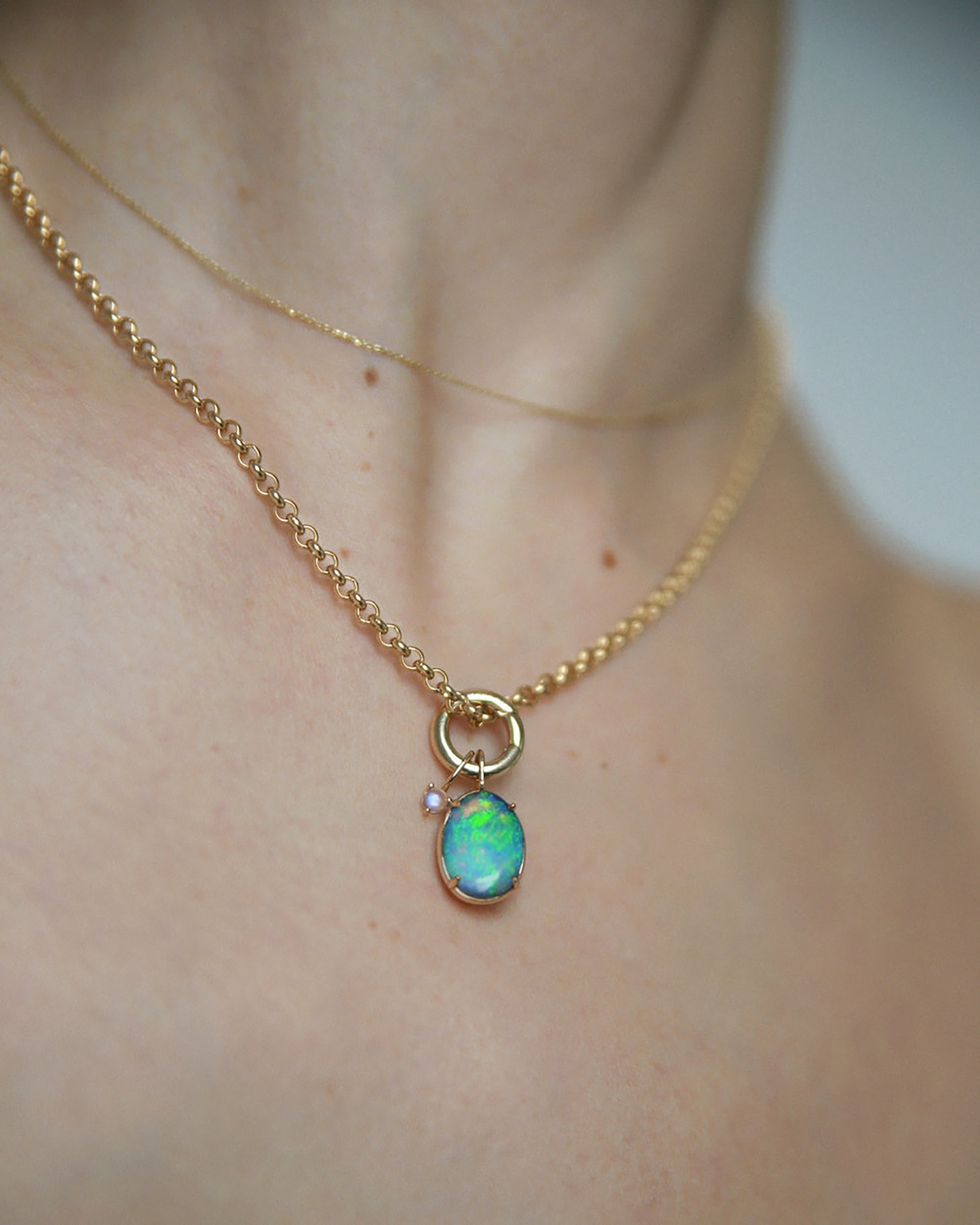 Gold Charm Bail