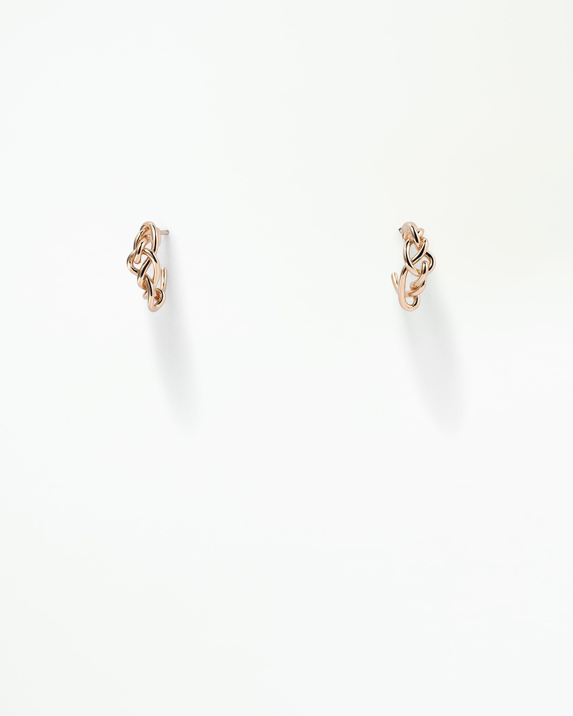 Gold Ghost Hill Hoop Earring