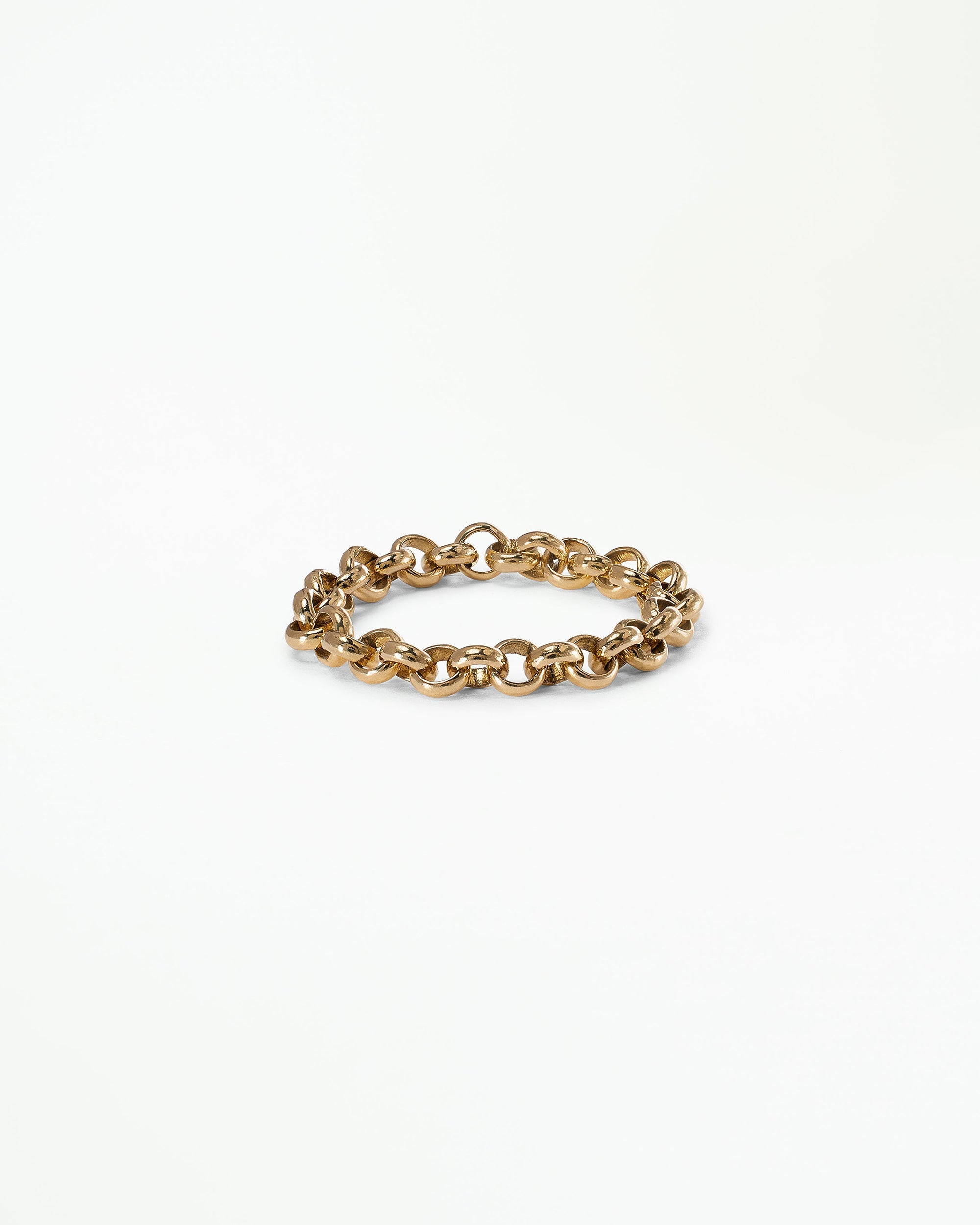 Gold Rolo Chain Ring – WWAKE