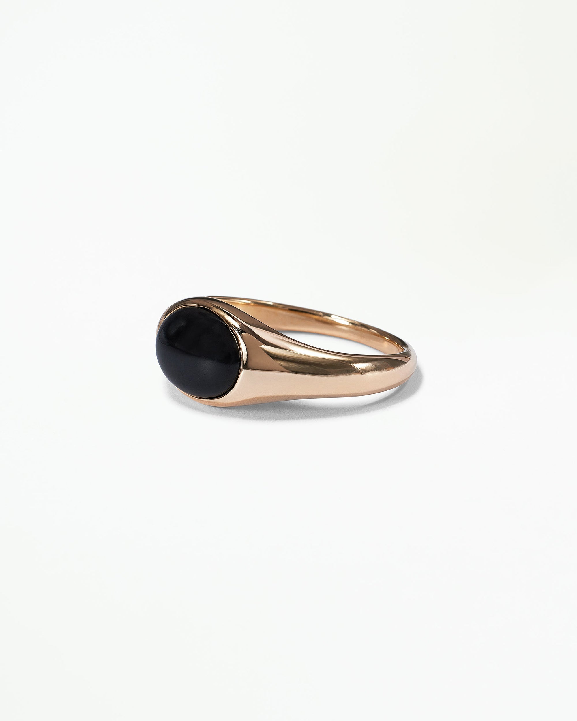 Jasper Ellipse Signet Ring