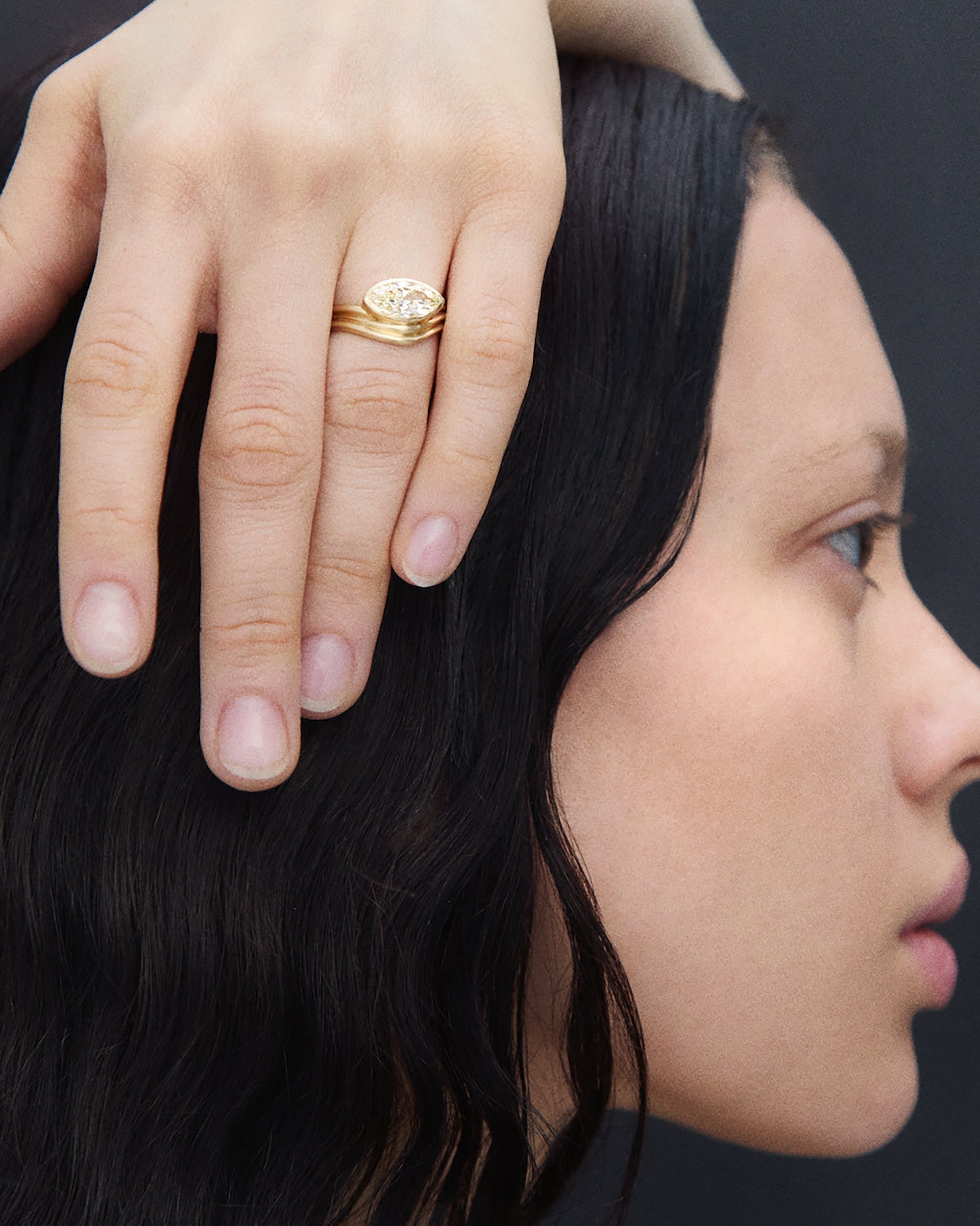 Marquise Cut Diamond Coast Ring