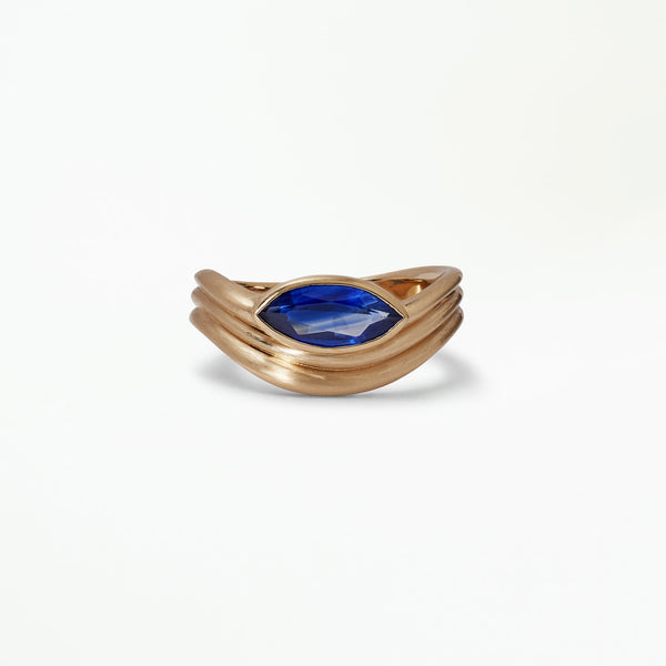 Marquise Cut Sapphire Coast Ring No. 3