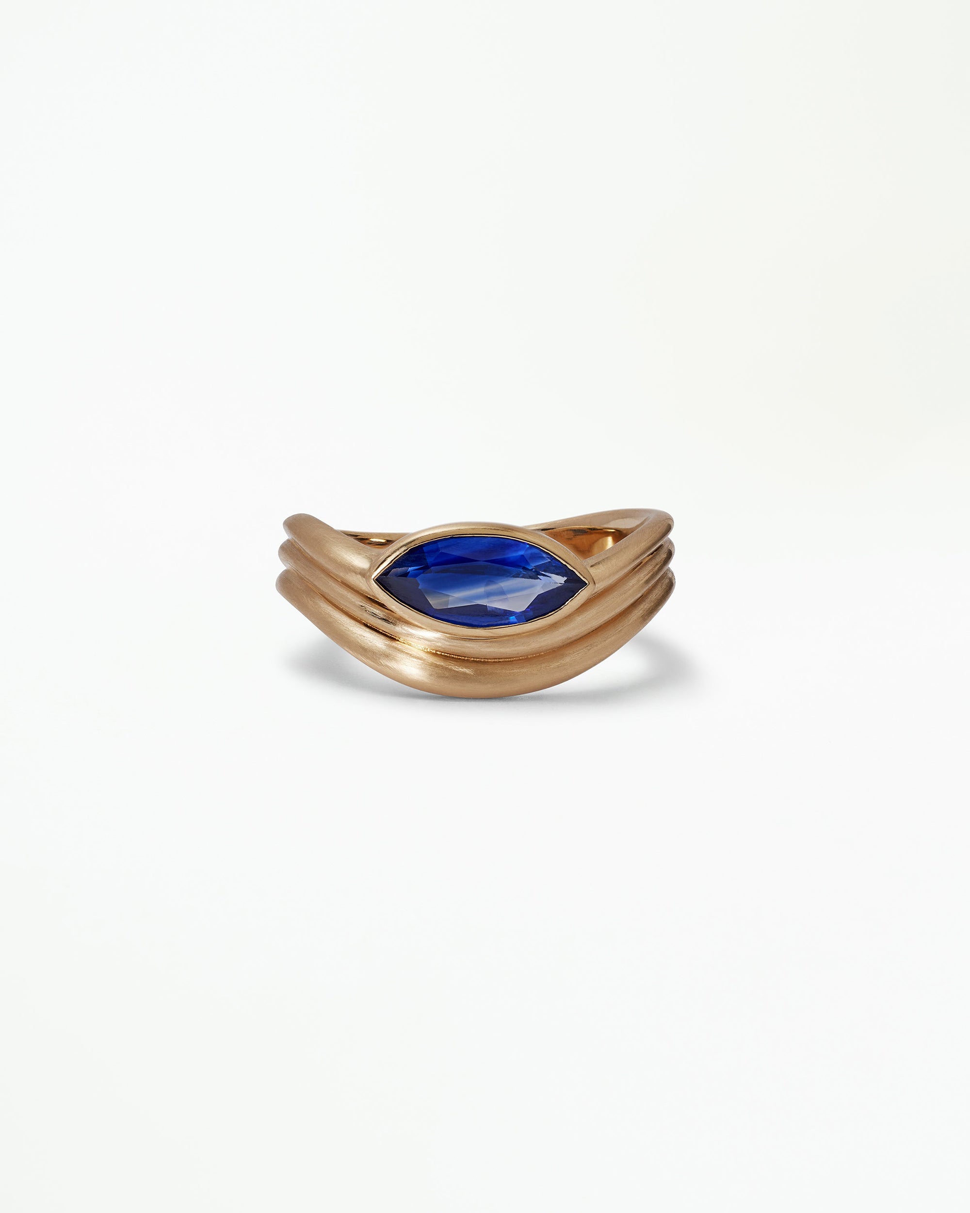 Marquise Cut Sapphire Coast Ring No. 3