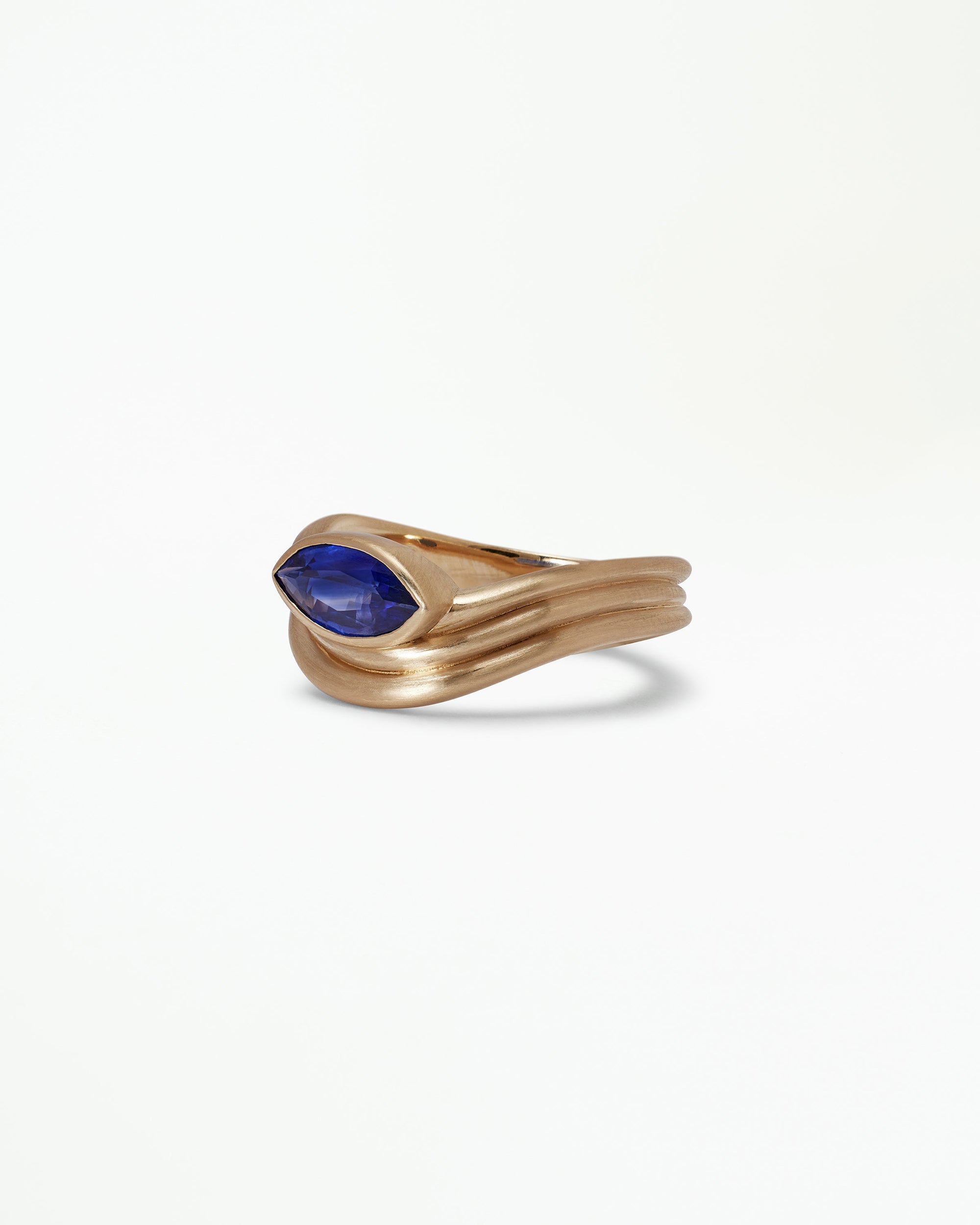 Marquise Cut Sapphire Coast Ring No. 3