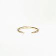 Micropave Diamond Open Slice Ring