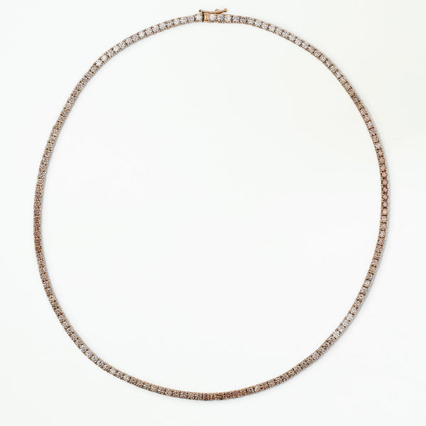 One of a Kind Desert Diamond Tennis Necklace