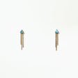 Opal Mist Flat Back Earring