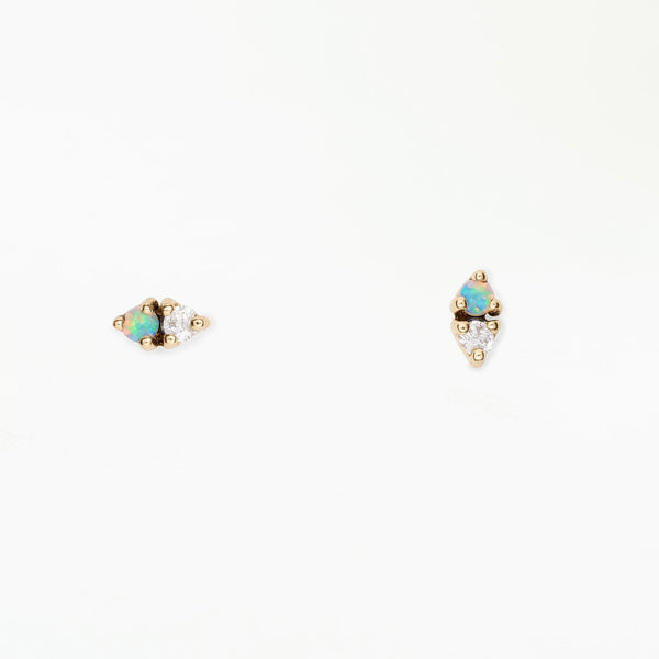 Opal Two-Step Earring