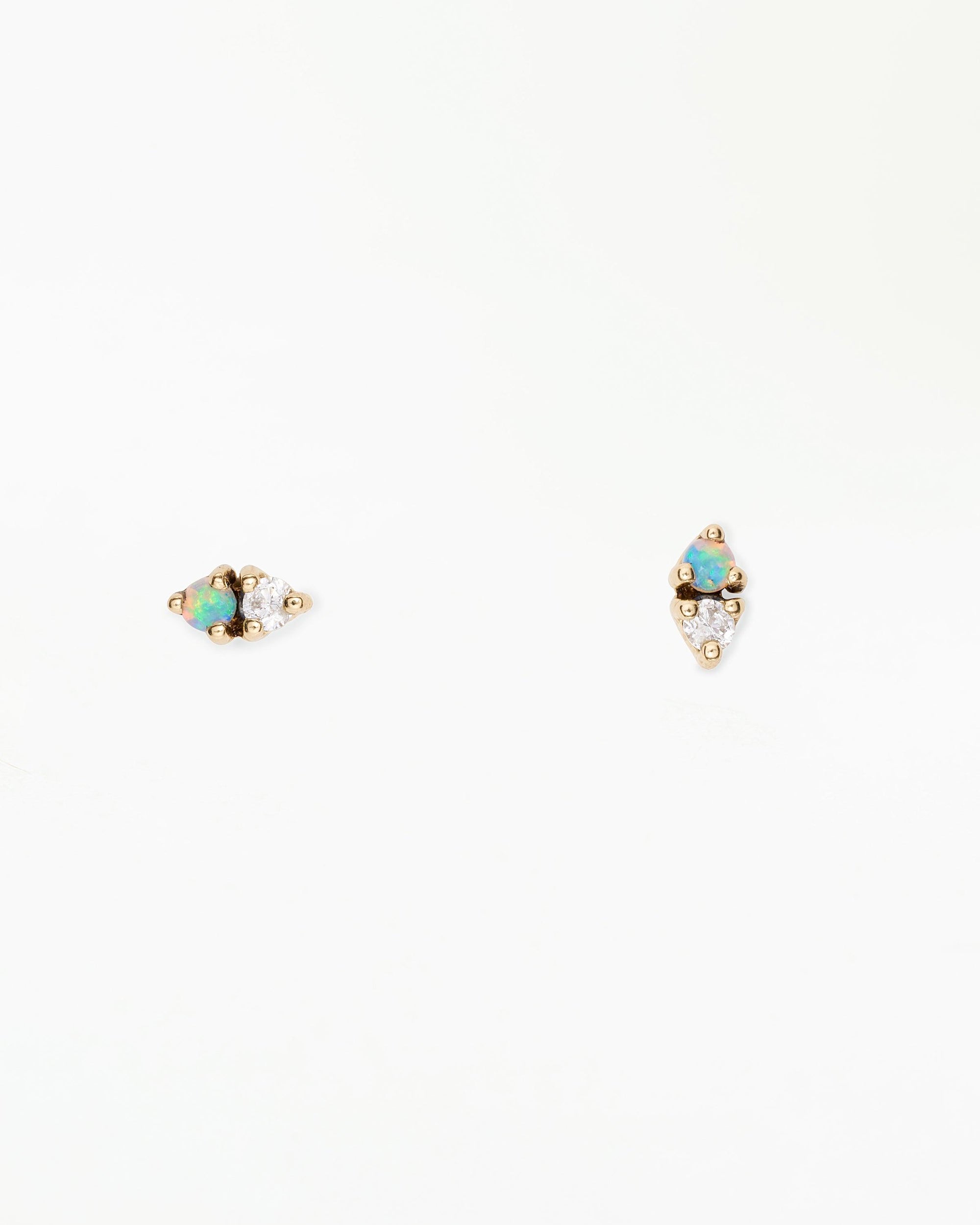 Opal Two-Step Earring