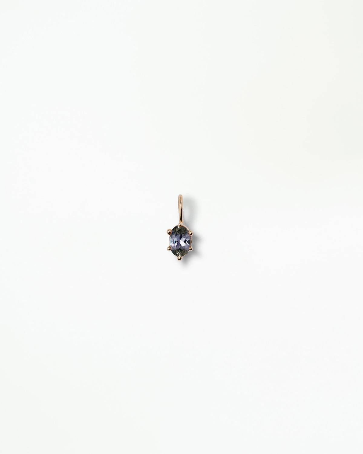 Oval Sapphire Plinth Pendant