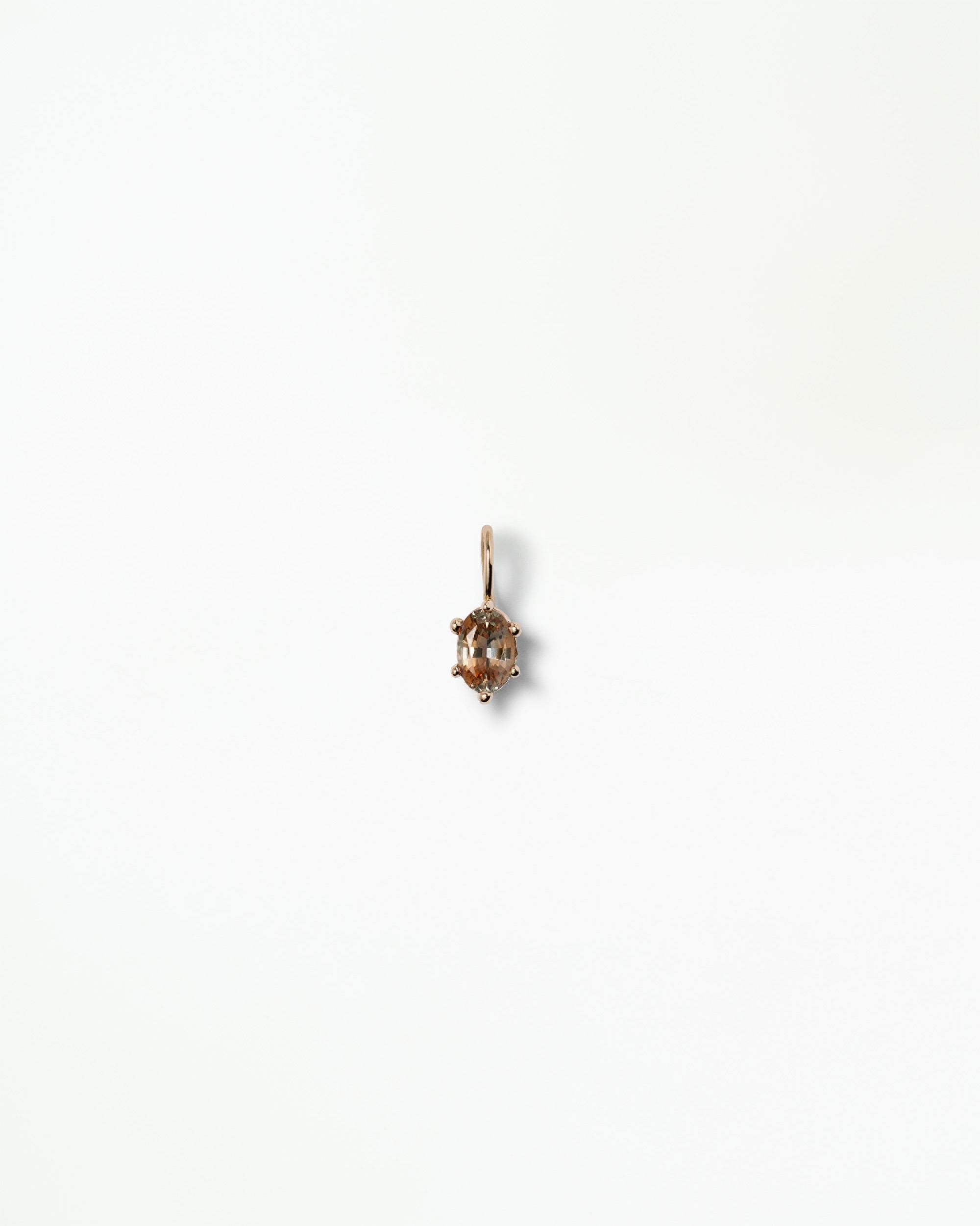 Oval Sapphire Plinth Pendant