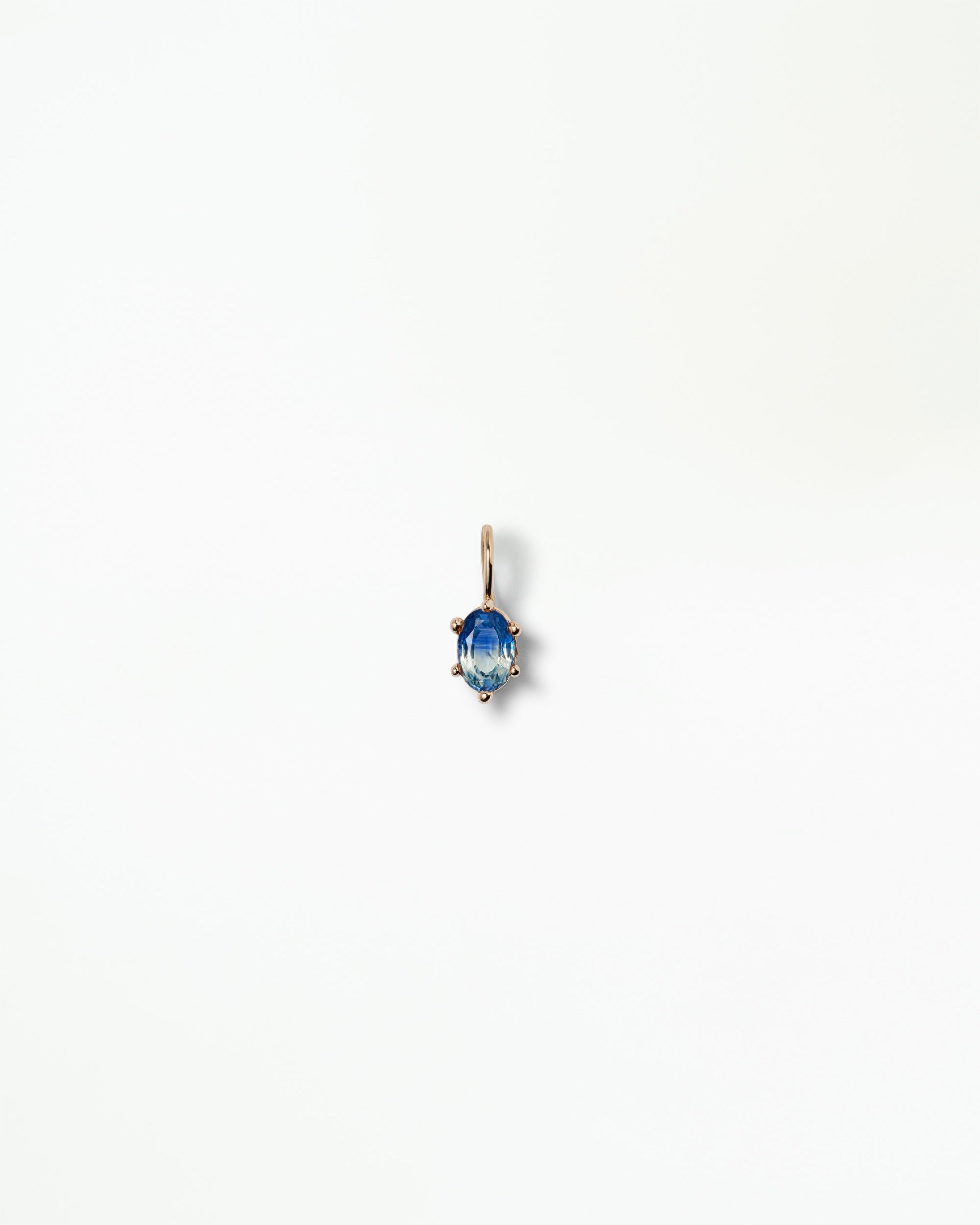 Oval Sapphire Plinth Pendant