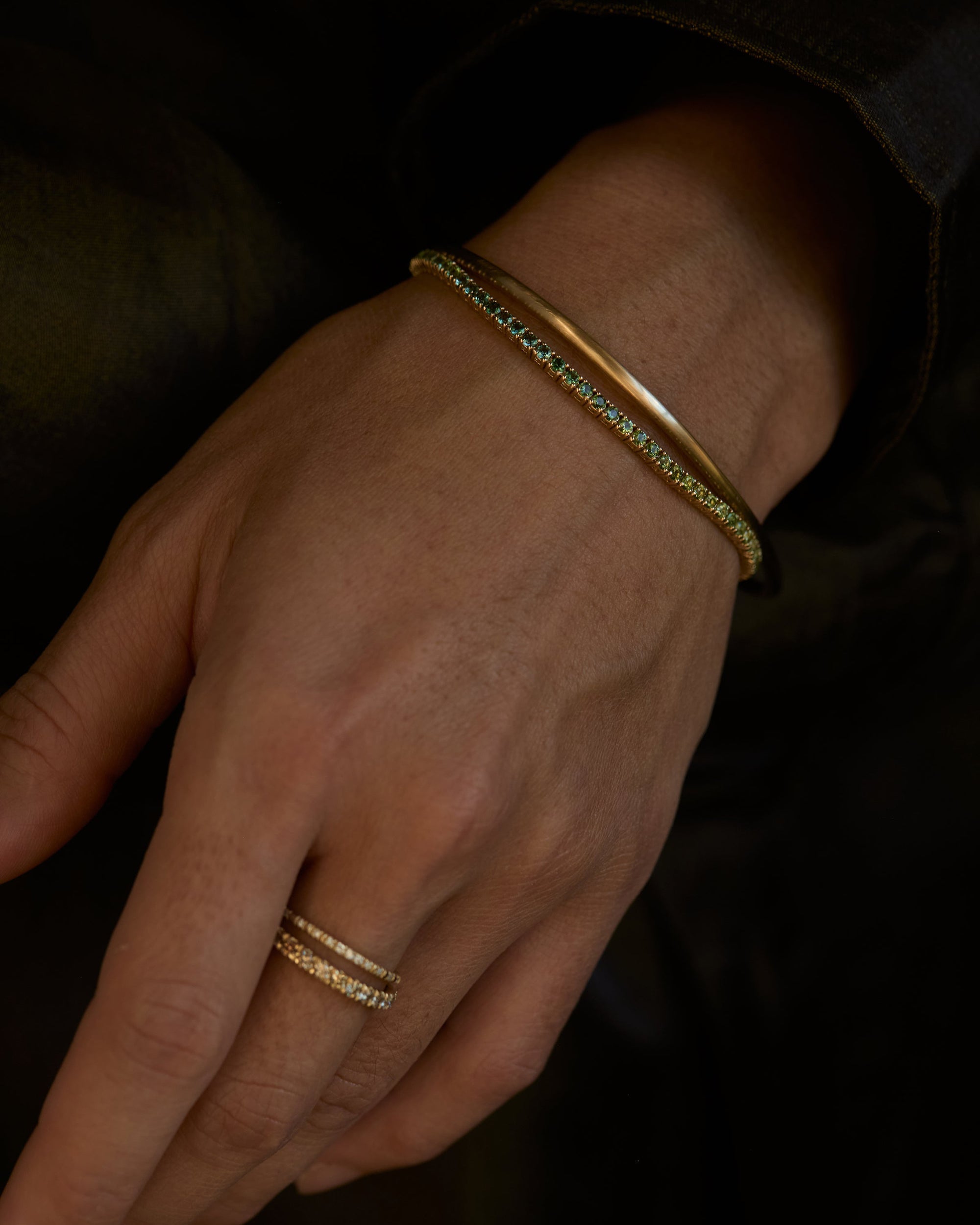 Pav Desert Diamond Eternity Ring