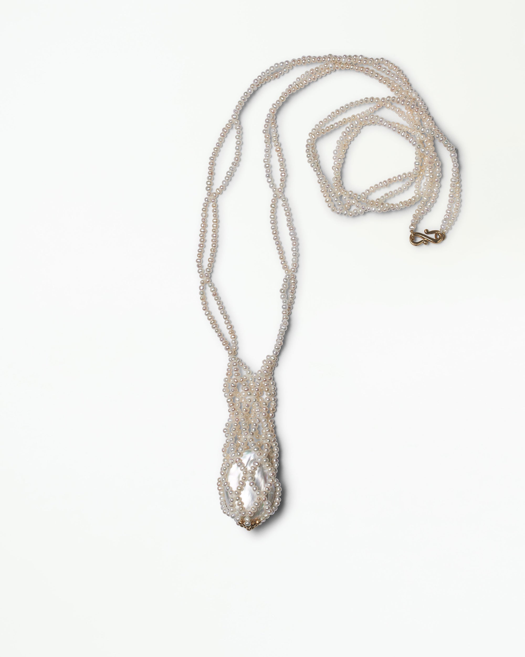 Pearl Howell Pouch Necklace – WWAKE