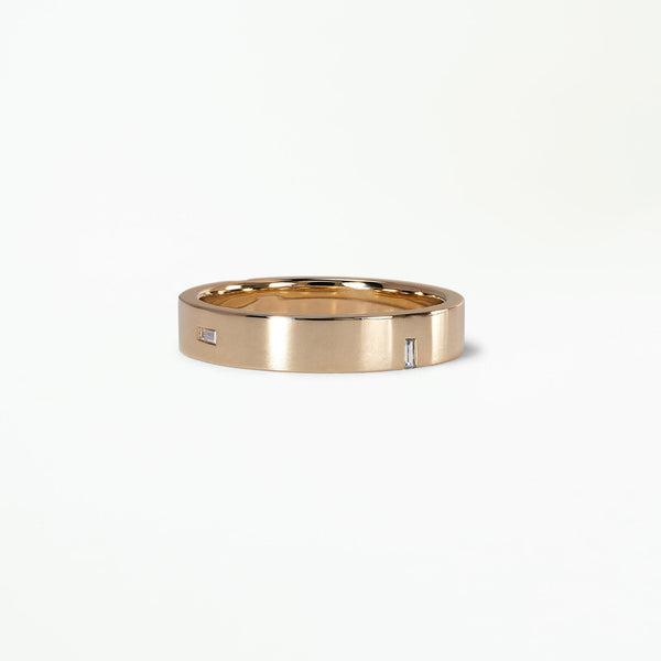 Princess and Baguette Cut Diamond Flicker Band