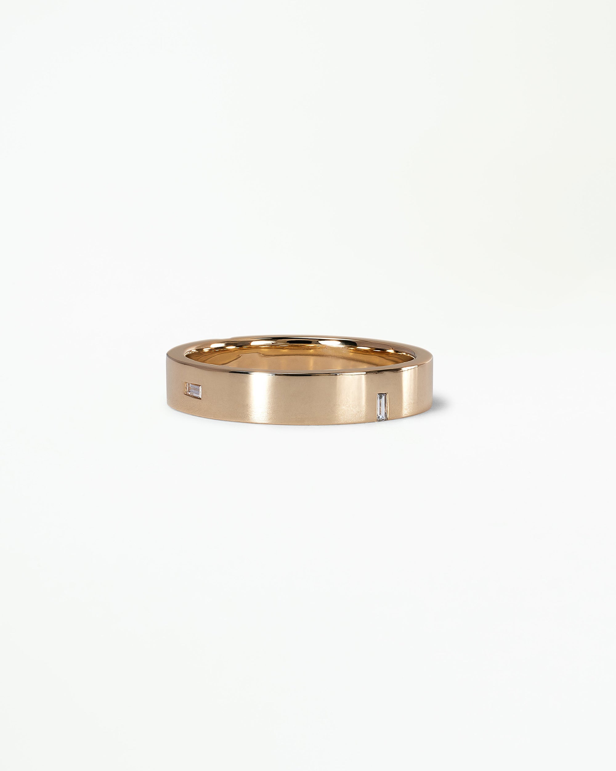 Princess and Baguette Cut Diamond Flicker Band