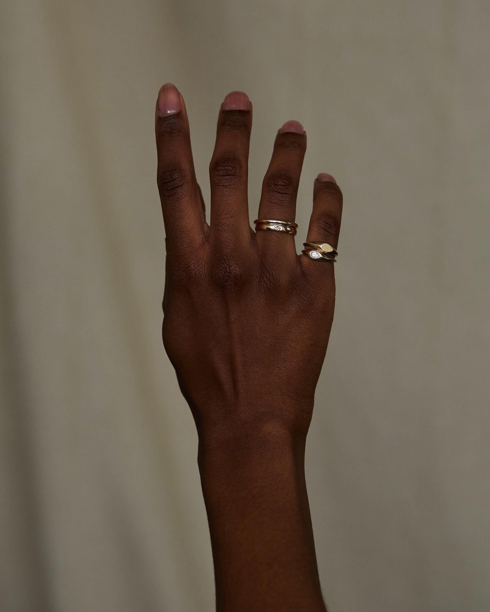 Princess Cut Diamond Row Ring No. 2