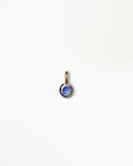 Round Cut Sapphire Rain Pendant No. 4